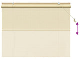 Roller Blind Natural 130 x 160 cm Bamboo 42039754