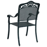 Garden Chair 2 pcs Green 55 x 56.5 x 91cm Aluminium 42002381