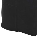 Back Pillow Black 180 x 24 x 50 cm Velvet 42014580