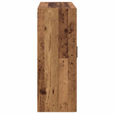 Wall-Mounted Cabinet 2 pcs Old Wood 69.5 x 34 x 90 cm 3394506