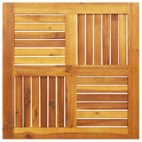 Table Top 70x70x2 cm Square Solid Wood Acacia 4004255