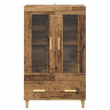 Highboard with Drawer Old Wood 70 x 31 x 115 cm Engineered Wood 880851