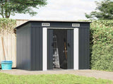Garden Shed Anthracite Steel 47026