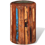 Stool Solid Reclaimed Wood 241628