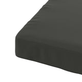 4-Piece Seat Cushions SOEST 4 pcs 100% Polyester Anthracite 945074