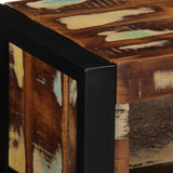 TV Cabinet Multicolour 80x30x25 cm Solid Wood Reclaimed 4015934