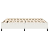 Box Spring Bed Cream 180 x 200 cm Corduroy fabric 3337424