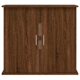 Aquarium Stand Brown Oak 81x36x73 cm Engineered Wood 833630