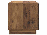 TV Cabinet Old Wood 99 x 34.5 x 47 cm Engineered Wood 895413