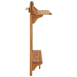 Balcony Bar Table 90x37x122.5 cm Solid Acacia Wood 310253