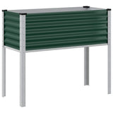 Garden Planter Green 100x45x90 cm Steel 4008969