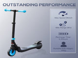 Folding Electric Scooter with Brake, for Ages 6 Years, 8km/h Maximum Speed, Blue T3398P349448
