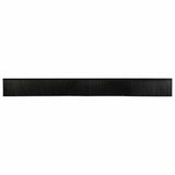 Screw-on Door Brush Seals 12 pcs Black 100 cm Aluminium Alloy 42019605