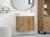 Bathroom Vanity Unit with Tap Artisan Oak 45.5 x 22.5 x 84 cm 889480