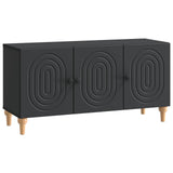 TV Cabinet Black 99 x 34.5 x 50 cm Engineered Wood 894256