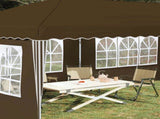 Pop-up Party Tent 575 x 289 x 245 cm Taupe 42019795