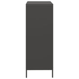 Highboard Black 68x39x103.5 cm Steel 851382