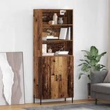 Highboard Old Wood 69.5 x 32.5 x 180 cm Engineered Wood 3415631