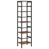 Bookshelf Smoked Oak 40 x 29.5 x 149 cm Engineered Wood 883912