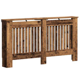 Radiator Cover Old Wood 152 x 19 x 81.5 cm Engineered Wood 884089