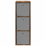 Sideboard with Drawer Smoked Oak 35 x 32 x 99.5 cm 8000568