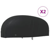 Motorcycle Covers 2 pcs 295x110x140 cm 210D Oxford Fabric 3203406
