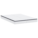 Mattress 2 pcs White and Grey 80 x 200 cm Bonell Spring 4106444