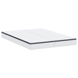 Mattress 2 pcs White and Grey 80 x 200 cm Bonell Spring 4106444