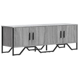 TV Cabinet Grey Sonoma 122x34x41 cm Engineered Wood 848587
