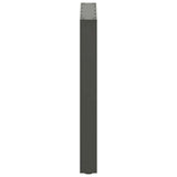 Dining Table Legs U-Shaped 3 pcs Anthracite 70x cm Steel 4013202