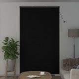 Venetian Blind Black 213 x 130 cm 25 mm PVC 42003754