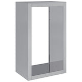 Firewood Rack 60x40x100 cm Galvanised Steel 850994
