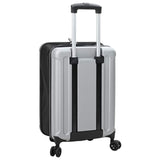 Suitcase Folding with Lock Silver 34 x 23 x 55.5 cm ABS Plastic 42006234