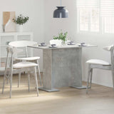 Dining Table Concrete Grey 110 x 60 x 75 cm Engineered Wood 863163