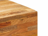 Side Cabinet with Door Brown 60 x 33 x 75 cm Solid Mango Wood 4018322
