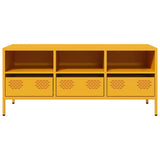 TV Cabinet Mustard Yellow 101.5x39x43.5 cm Cold-rolled Steel 851325