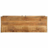 Shoe Cabinet Brown 110 x 38 x 45 cm Solid Mango wood 4019630