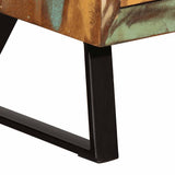 Drawer Cabinet Multicolour 70x35x70 cm Solid Wood Reclaimed 358186