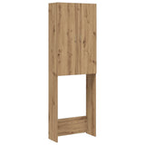 Washing Machine Cabinet Artisan Oak 64x25.5x190 cm 856647