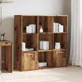 Book Cabinet Old Wood 98x29x97.5 cm Engineered Wood 855966