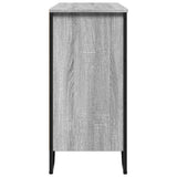 Sideboard Grey Sonoma 91x35.5x74.5 cm Engineered Wood 848552