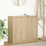 Sideboard Sonoma Oak 85x34x76 cm Engineered Wood 861627