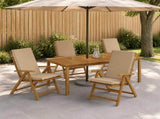 4-Piece High Back Bhair Cushions GEMERT 4 pcs 100% Polyester 945874