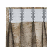 Velvet Curtains 2 pcs Champagne 260 x 140 cm Velvet 4107712