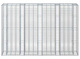 Gabion Raised Bed 2 pcs Silver 170 x 50 x 150 cm 3422234