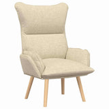 Armchair Cream 69 x 74 x 93 cm Fabric 42001872