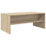 Coffee Table Sonoma Oak 100 x 50 x 40 cm Engineered Wood 8000286