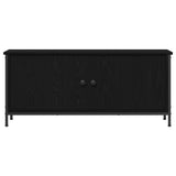 TV Cabinet Black Oak 100 x 35 x 45 cm Engineered Wood 873888