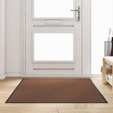 Doormat Brown and Black 120 x 180 cm Polypropylene and vinyl 4100780