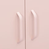 Storage Cabinet Pink Steel 80 x 35 x 101.5 cm Storage Cabinet 336166